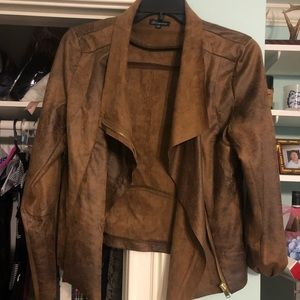 Soft motorcycle-esque jacket